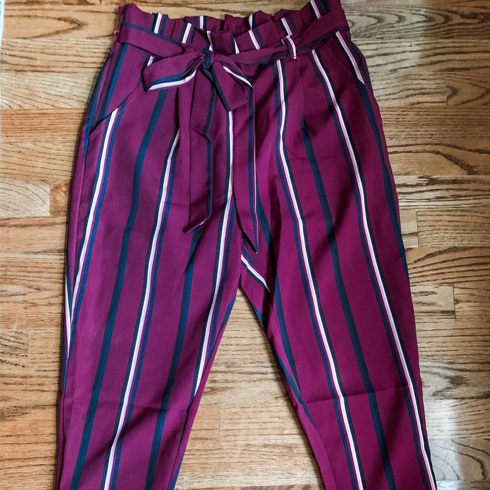 Work Pants- Paper-bag style!